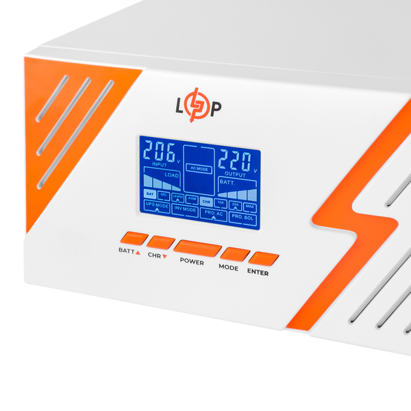 ИБП с правильной синусоидой 12V LogicPower LPM-PSW-1500VA (1050Вт) White (LP22755) LP22755 &mdash; фото в интернет-магазине Stab24