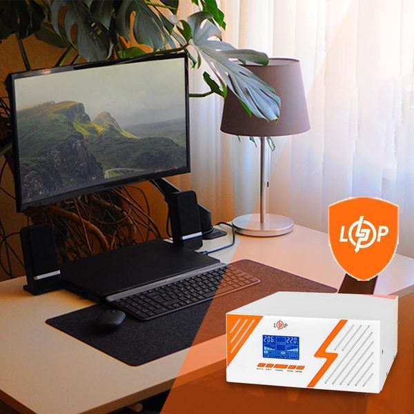 ИБП с правильной синусоидой 12V LogicPower LPM-PSW-1500VA (1050Вт) White (LP22755) LP22755 &mdash; фото в интернет-магазине Stab24
