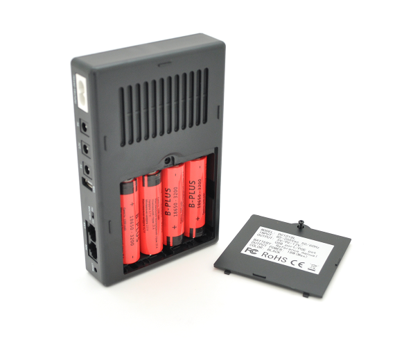 ДБЖ для роутера Voltronic UPS-18W DC1018P YT45454 12800mAh (знімні 4*3200mAh) (45454) 45454 &mdash; фото в інтернет-магазині Stab24