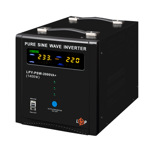 ИБП LogicPower LPY-PSW-2000VA+ (1400Вт) 10A/20A с правильной синусоидой 24V (LP22873) LP22873 &mdash; фото в интернет-магазине Stab24