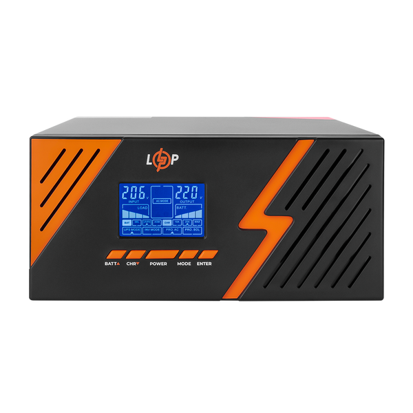 ИБП с правильной синусоидой 12V LogicPower LPM-PSW-1500VA (1050Вт) Black (LP22754) LP22754 &mdash; фото в интернет-магазине Stab24