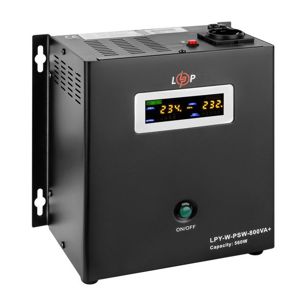 ИБП с правильной синусоидой 12V LogicPower LPY-W-PSW-800VA+(560Вт)5A/15A (LP4143) LP4143 &mdash; фото в интернет-магазине Stab24