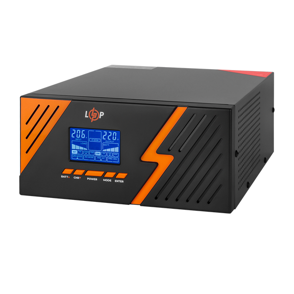 ИБП с правильной синусоидой 12V LogicPower LPM-PSW-1500VA (1050Вт) Black (LP22754) LP22754 &mdash; фото в интернет-магазине Stab24
