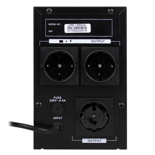 Линейно-интерактивный ИБП LogicPower LPM-1250VA (875 Вт) (LP3175) LP3175 &mdash; фото в интернет-магазине Stab24
