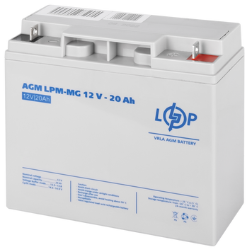 Акумулятор мультигелевий LogicPower LPM-MG 12V - 20 Ah (LP6556) LP6556 &mdash; фото в інтернет-магазині Stab24