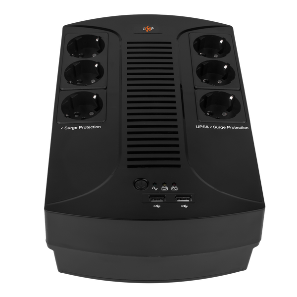 Линейно-интерактивный ИБП LogicPower LP 850VA-6PS (595 Вт) (LP4325) LP4325 &mdash; фото в интернет-магазине Stab24