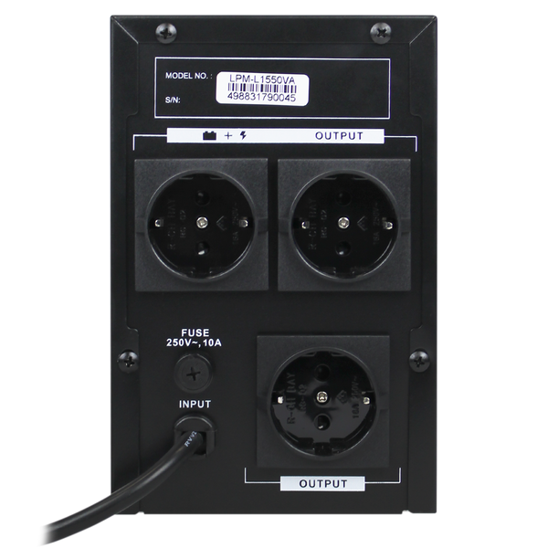 Линейно-интерактивный ИБП LogicPower LPM-L1550VA (1085Вт) (LP4988) LP4988 &mdash; фото в интернет-магазине Stab24