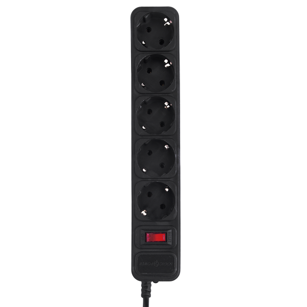 Сетевой фильтр Logic Power LP-X5 4.5 м Black (LP1947) LP1947 &mdash; фото в интернет-магазине Stab24