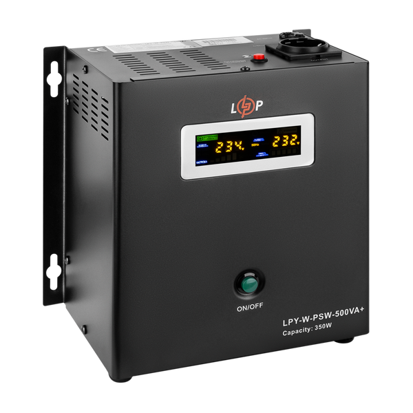ДБЖ з правильною синусоїдою 12V LogicPower LPY-W-PSW-500VA+(350 Вт) 5A/10A (LP4142) LP4142 &mdash; фото в інтернет-магазині Stab24
