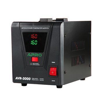 Стабілізатор напруги 2400Вт APRO AVR-3000 (852023) 852023 &mdash; фото в інтернет-магазині Stab24