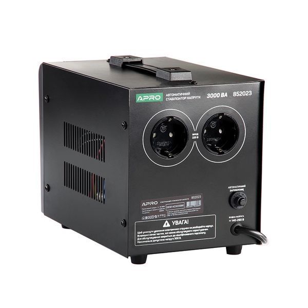 Стабілізатор напруги 2400Вт APRO AVR-3000 (852023) 852023 &mdash; фото в інтернет-магазині Stab24