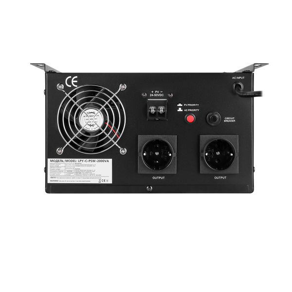 ДБЖ LogicPower LPY-C-PSW-2000VA (1400W) MPPT24V (LP4126) LP4126 &mdash; фото в інтернет-магазині Stab24