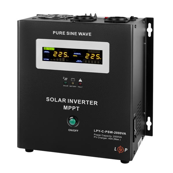 ДБЖ LogicPower LPY-C-PSW-2000VA (1400W) MPPT24V (LP4126) LP4126 &mdash; фото в інтернет-магазині Stab24