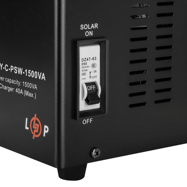ИБП LogicPower LPY-С-PSW-1500VA (1050Вт) MPPT 24V (LP19541) LP19541 &mdash; фото в интернет-магазине Stab24