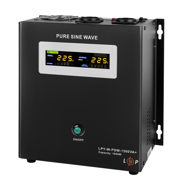 ДБЖ з правильною синусоїдою 24V LogicPower LPY-W-PSW-1500VA+(1050Вт)10A/15A (LP4145) LP4145 &mdash; фото в інтернет-магазині Stab24