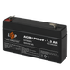 Аккумулятор AGM Logic Power LPM 6V - 1.3 Ah (LP4157) LP4157 &mdash; фото 1