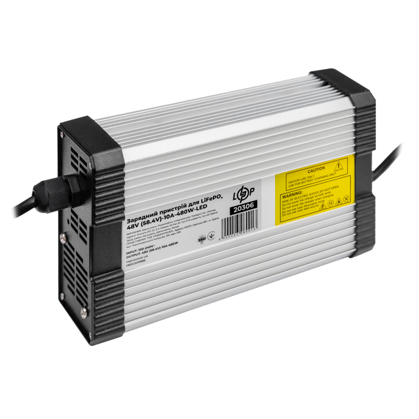 Зарядное устройство LogicPower для аккумуляторов LiFePO4 48V (58.4V)-10A-480W-LED (LP20306) LP20306 &mdash; фото в интернет-магазине Stab24