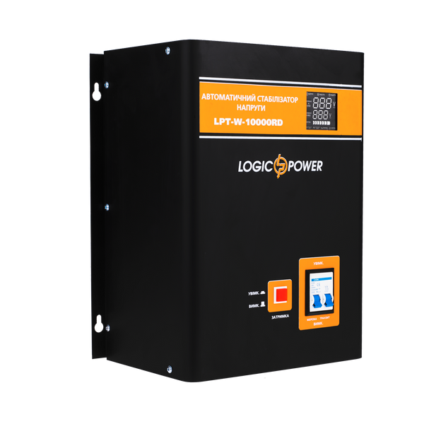 Стабілізатор напруги LogicPower LPT-W-10000RD BLACK (7000W) (LP4440) LP4440 &mdash; фото в інтернет-магазині Stab24