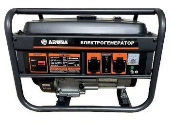 Генератор бензиновый 6,0/6,5 кВт 25 л ARUNA GEN6500 START WH (7638AR03) 7638AR03 &mdash; фото в интернет-магазине Stab24