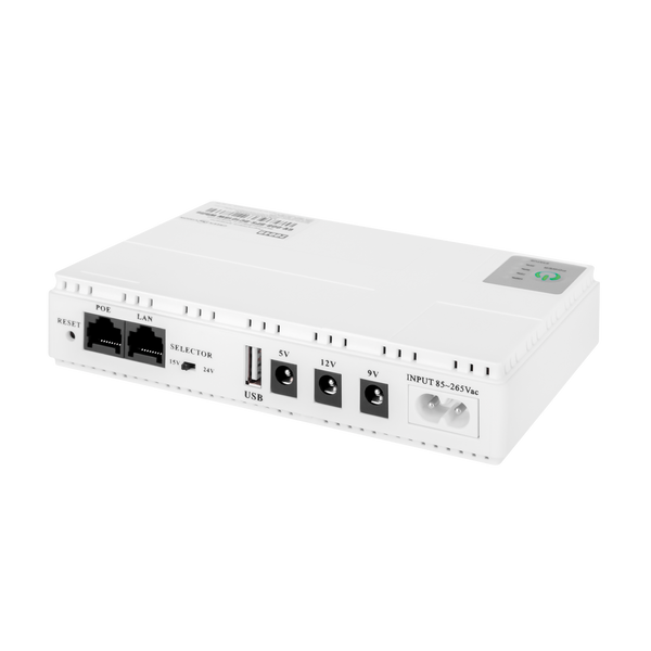 Источник бесперебойного питания для роутера GreenVision GV-008-UPS-DC1018W White (LP20049) LP20049 &mdash; фото в интернет-магазине Stab24