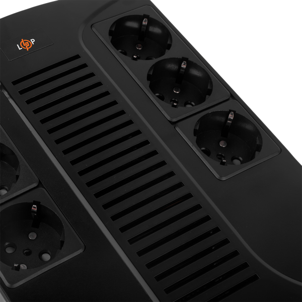 Линейно-интерактивный ИБП LogicPower LP 650VA-6PS (455 Вт) (LP4324) LP4324 &mdash; фото в интернет-магазине Stab24
