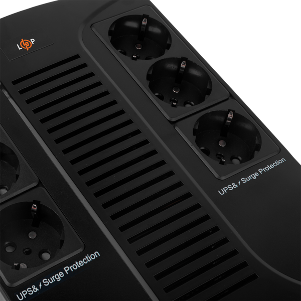 Линейно-интерактивный ИБП LogicPower LP 650VA-6PS (455 Вт) (LP4324) LP4324 &mdash; фото в интернет-магазине Stab24