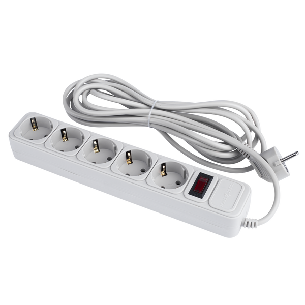 Сетевой фильтр Logic Power LP-X5 4.5 м Grey (LP3302) LP3302 &mdash; фото в интернет-магазине Stab24